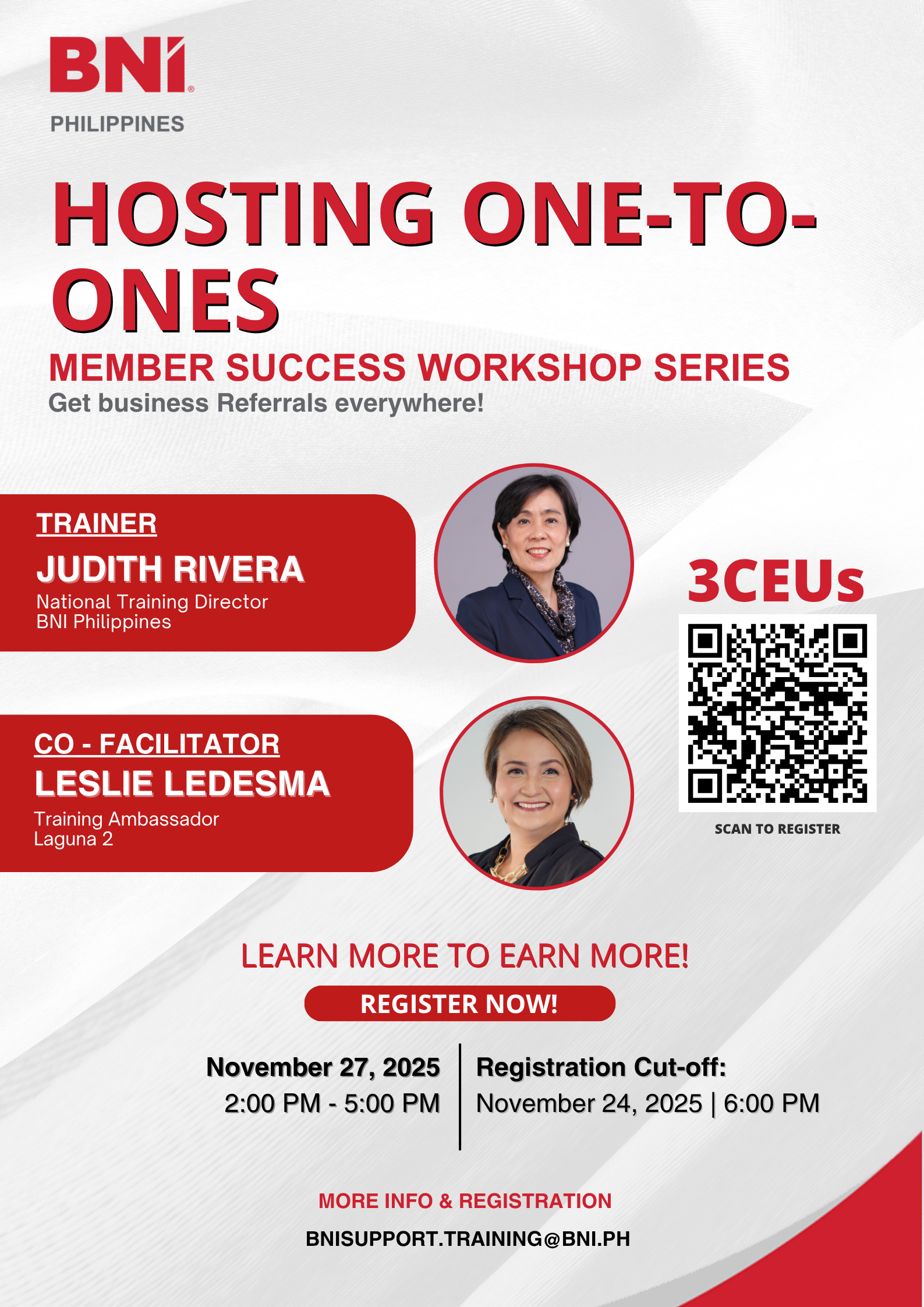 NOV 27 2025 - MSWS Hosting One-to-Ones