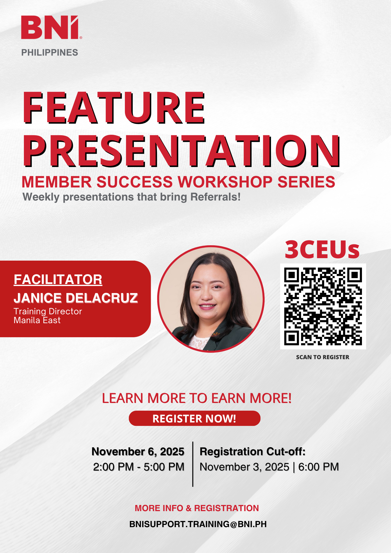 NOV 6 2025 - MSWS Feature Presentation