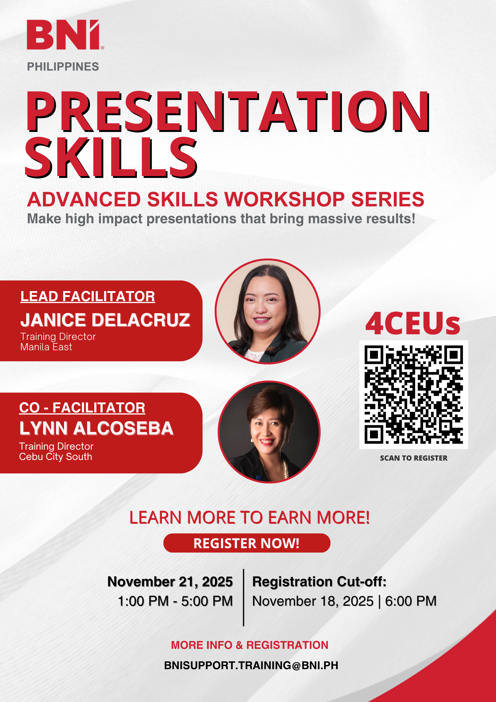 NOV 21 2025 - ASWS Presentation Skills